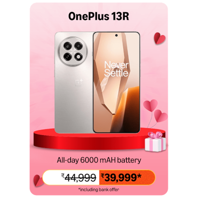 Valentine’s Day Special Offers Smartphone Deals OnePlus 13R 