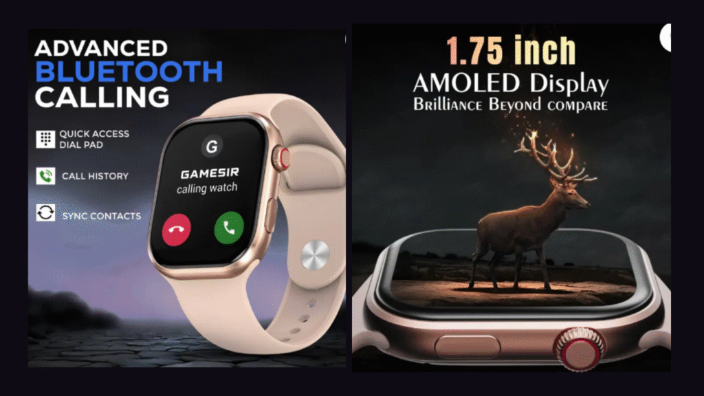 Gamesir I8 Voice Calling Watch Cheap & Best Smart Watch of 2025