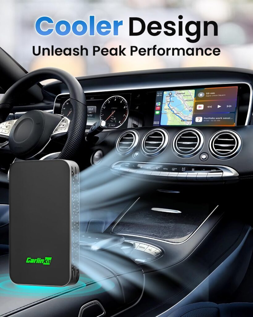 Wireless Apple CarPlay & Android Auto Adapter  Best Smart Car Devices in 2025