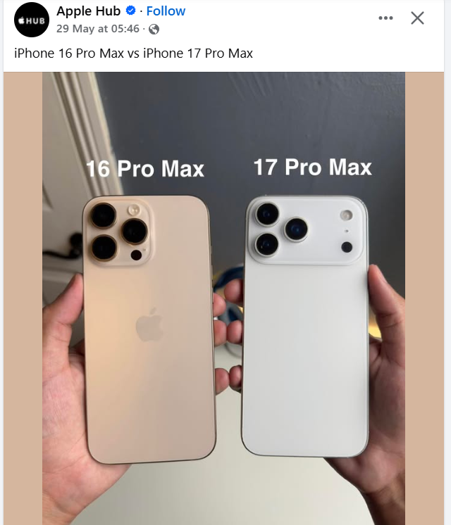 iPhone 17 Pro vs 16 Pro