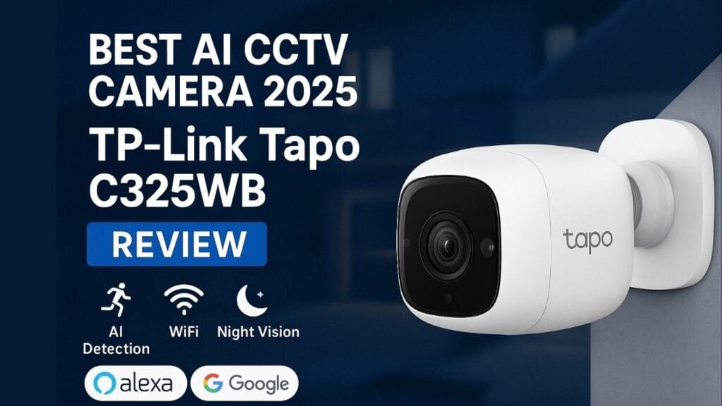Best AI CCTV Camera 2025: TP-Link Tapo C325WB Review – Smart WiFi Outdoor Security