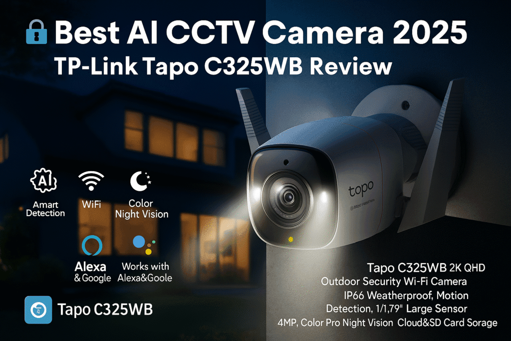 Best AI CCTV Camera 2025 – TP-Link Tapo C325WB Review.