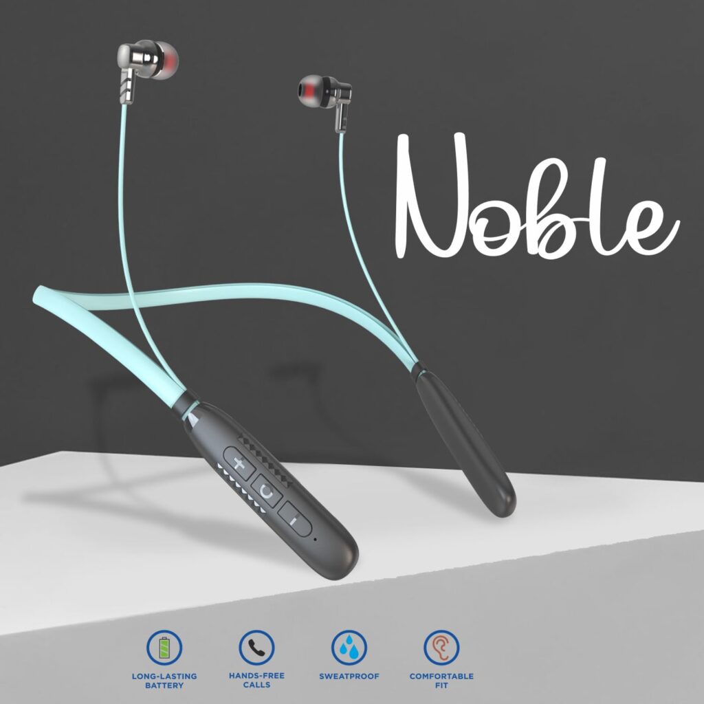 Unix UX-HP30 Noble wireless, Best Bluetooth neckband in 2025 with deep bass and long battery life