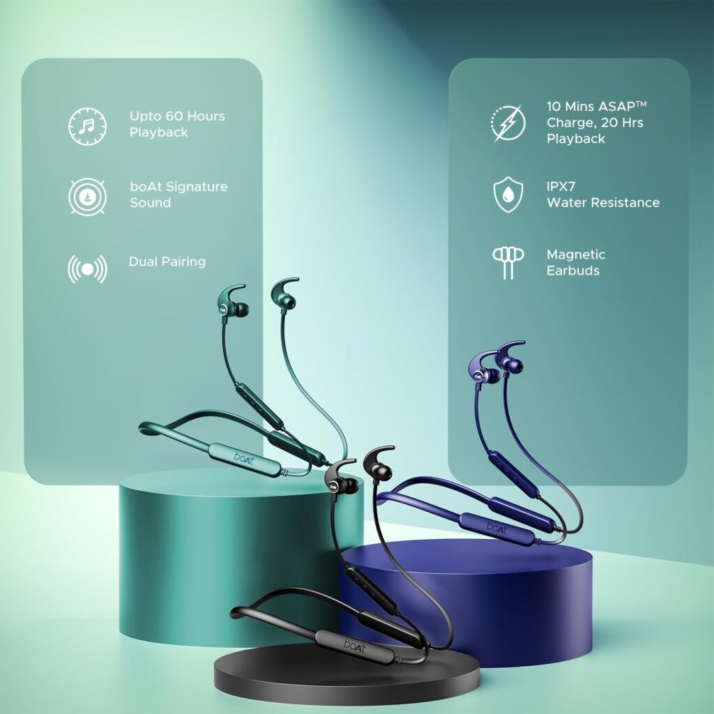 boAt Rockerz 255 budget Best Bluetooth Neckbands Under ₹1000